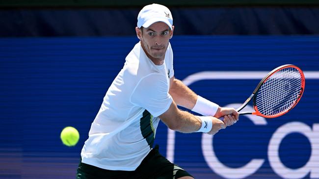 Fan favourite Andy Murray will face 13th seed Matteo Berrettini. Picture: AFP