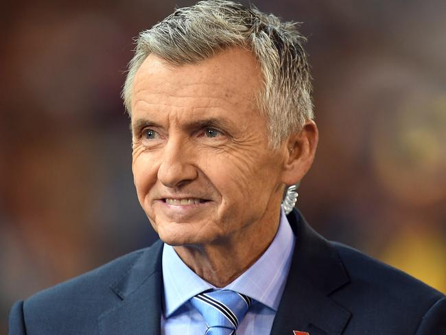 If a female commentator can bring the smoothness of Bruce McAvaney, then great. Picture: AAP