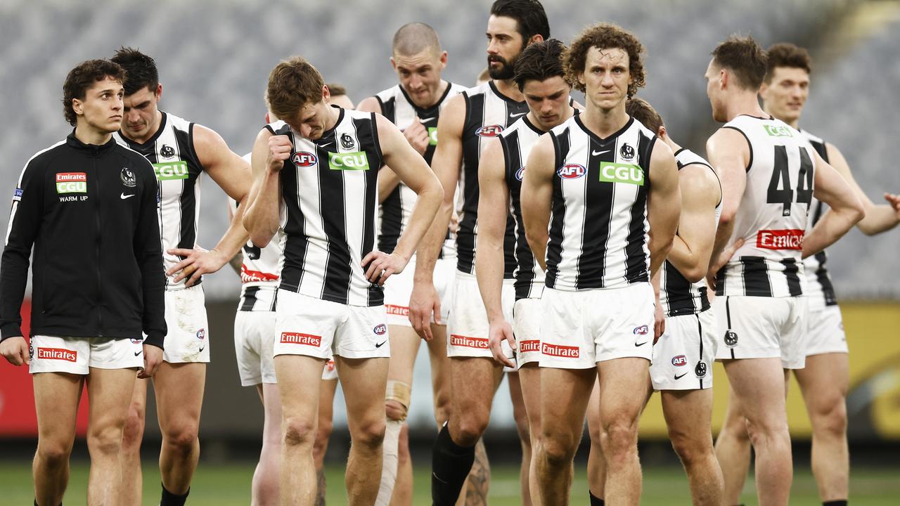 It was a turbulent season for the Magpie faithful. (Photo by Daniel Pockett/Getty Images)