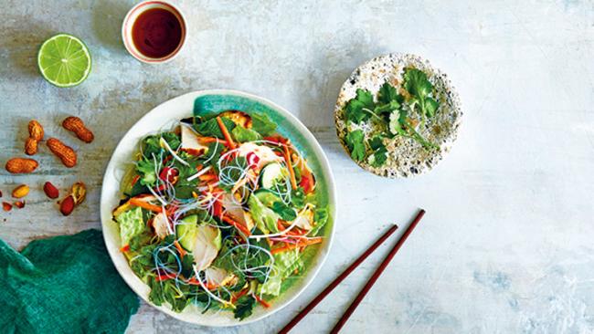 Fragrant Thai chicken salad.