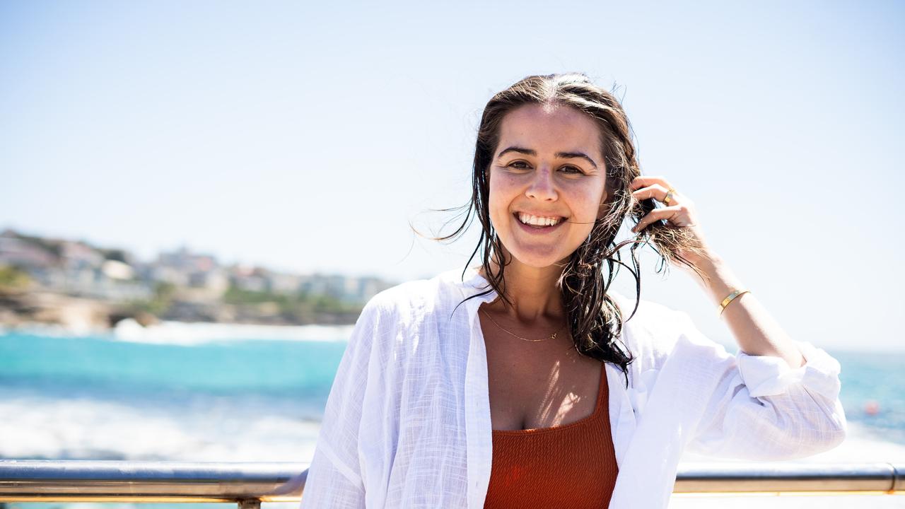 Local Nikki Toigo at Bronte Beach on Boxing Day. Picture: Tom Parrish