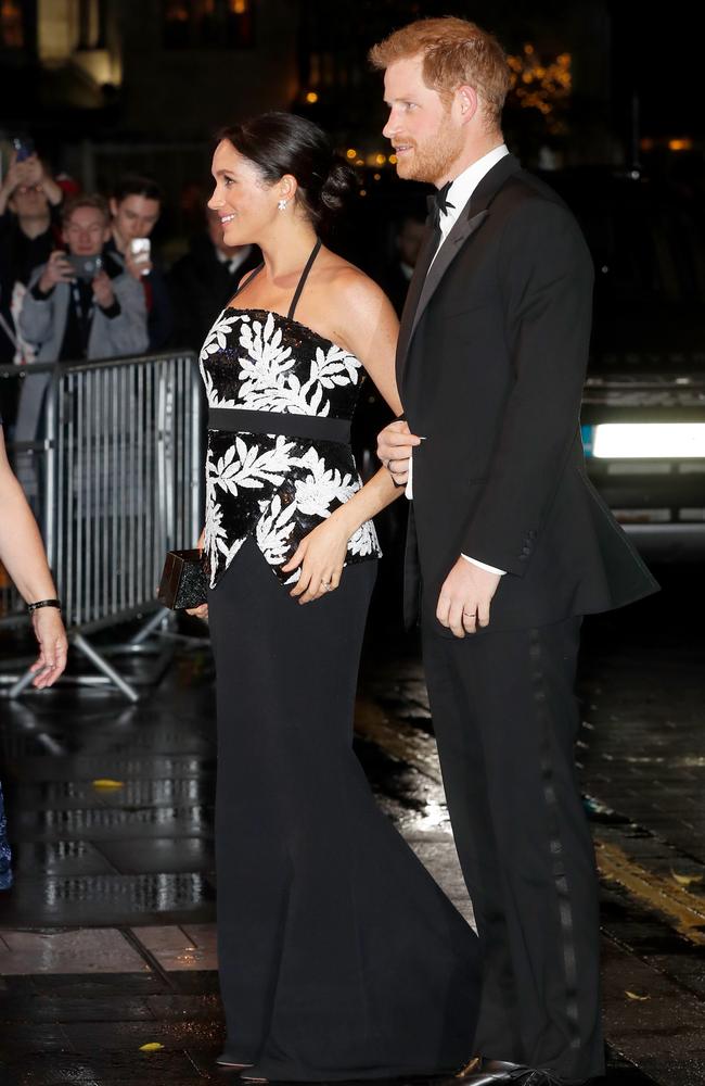 Meghan is believed to be around four months pregnant. Photo: Chris Jackson/Getty Images