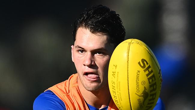 Curtis Taylor was the Round 5 Rising Star nominee after a KFC SuperCoach score of 100.