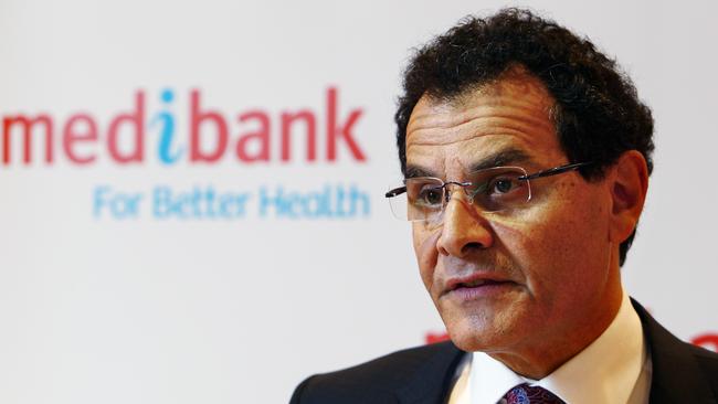 Former Medibank CEO George Savvides. The ACCC alleges that the company misled customers in part to protect its brand in the lead-up to the group’s $5.7bn IPO in November 2014.