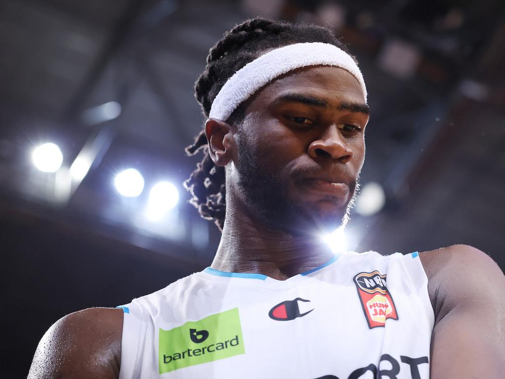 Jarrell Brantley was on fire for the Breakers but the Kings proved too good in the end. Picture: Mark Metcalfe/Getty Images