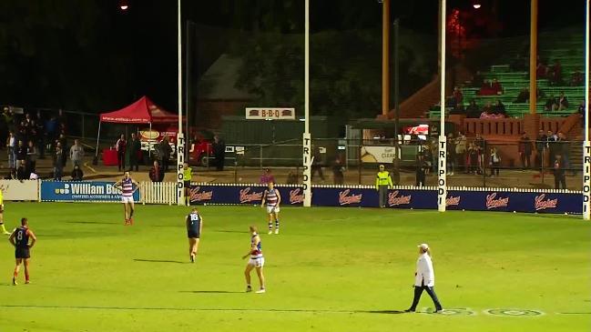 Josh Glenn kicks eight goals for Norwood