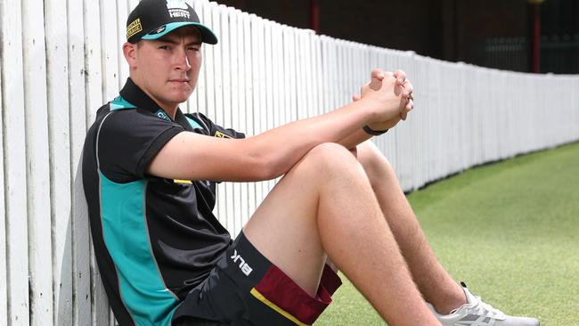 Matt Renshaw hopes the Big Bash can develop his game. Pic Peter Wallis