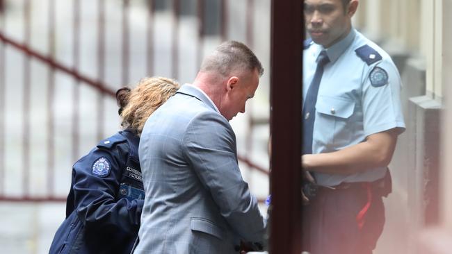 Charles Evans arrives at the Supreme Court in Melbourne on September 10, 2019. Picture: AAP