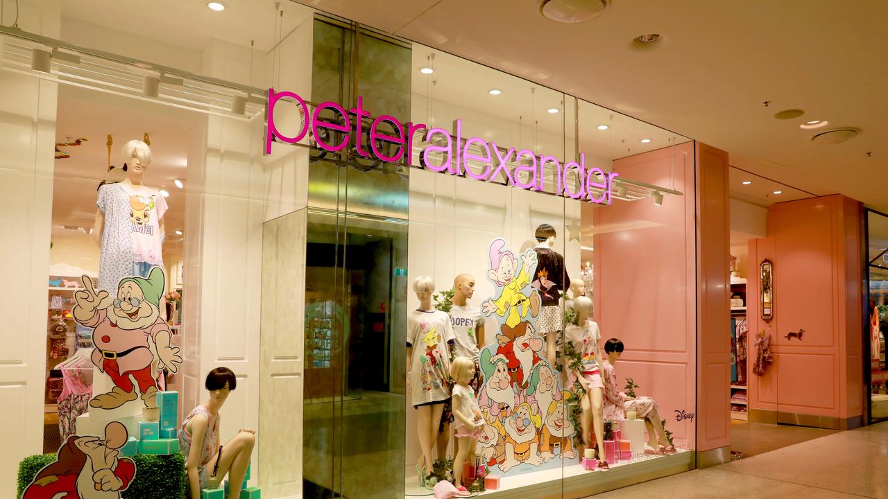 Peter Alexander is one of the key brands within Premier Investments’ retail portfolio. Picture: Angelo Velardo/ AAP