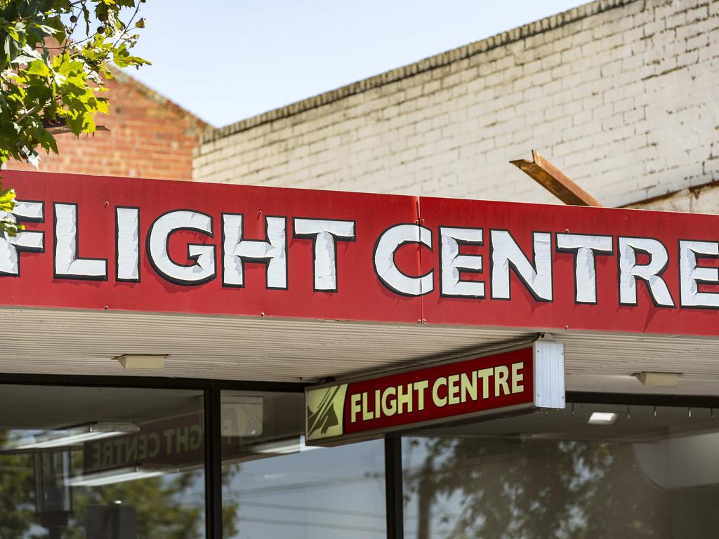 Flight Centre said they were working with Virgin on a solution for Emma Weatherley’s case. Picture: Sarah Matray/NCA NewsWire