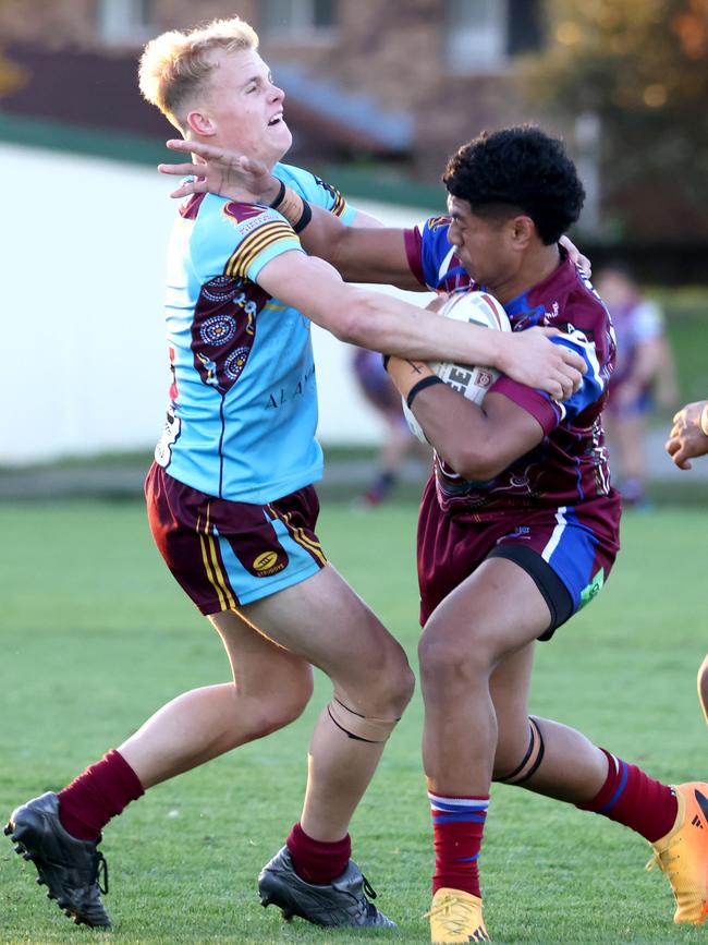 Keebra Park fullback Mason Barber has been one of the school’s best again in 2024. Photo Steve Pohlner