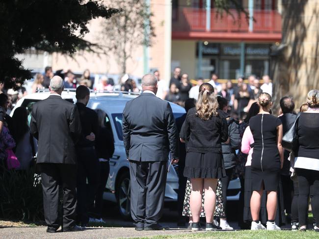 Hundreds attended the service. Picture: John Grainger