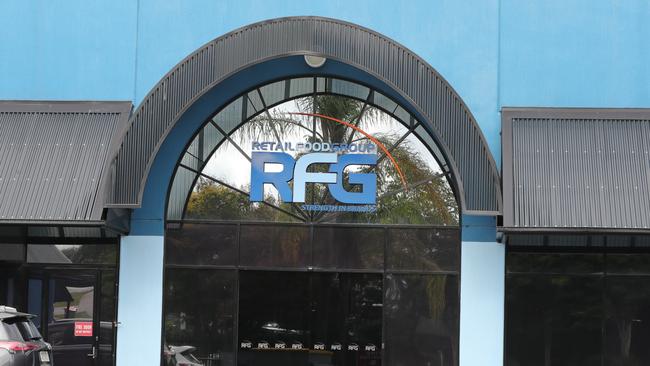 The offices of RFG at Olympic Circuit in Southport appear very quiet. Picture Glenn Hampson