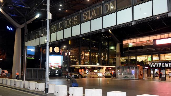 A mother was separated from her baby at Southern Cross station. Picture: Nicole Garmston