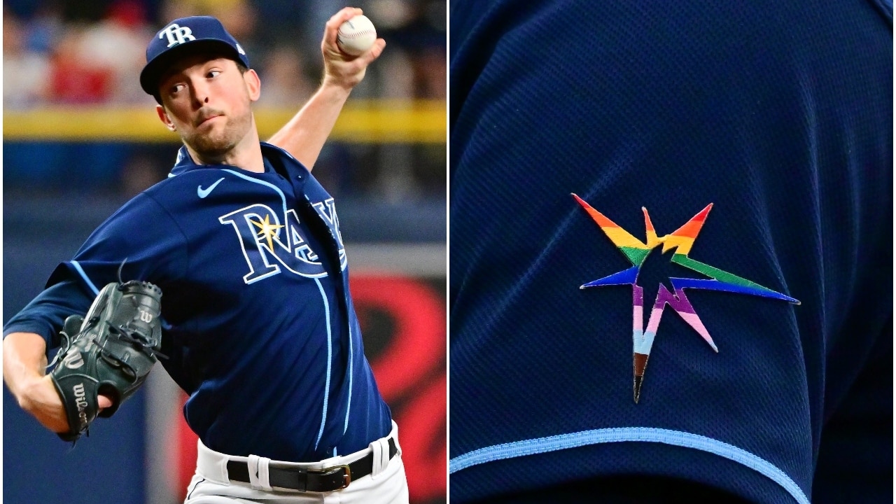 Five Tampa Bay Rays players decline to wear LGBTQ+ logo on uniform during  Pride Night celebration 