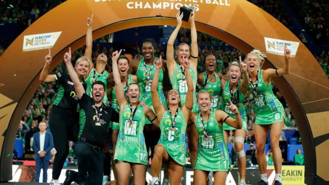 The West Coast Fever are Super Netball premiers at long last. Photo: James Worsfold/Getty Images