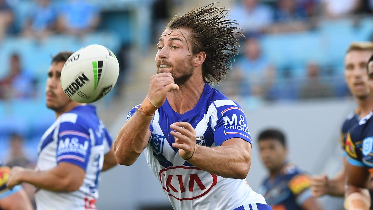 Kieran Foran sparked the Bulldogs (AAP Image: Dave Hunt)