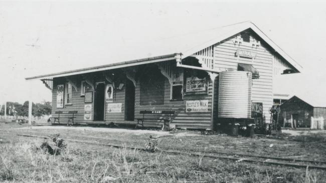 The Mirani Railway Station. Did you catch the Mackay-Netherdale train? Email your memories to heidi.petith@news.com.au