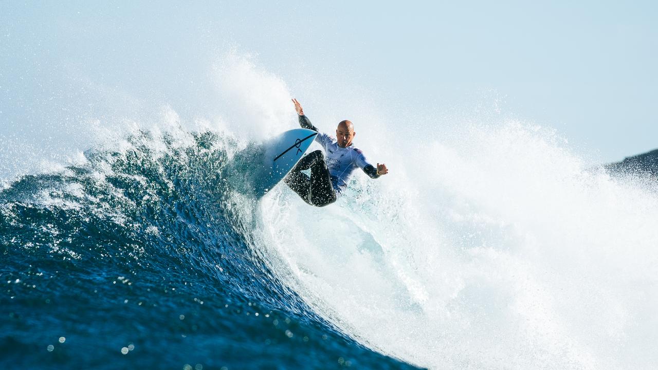 Kelly Slater bowed out at the Margaret River Pro. Picture: Aaron Hughes/World Surf League