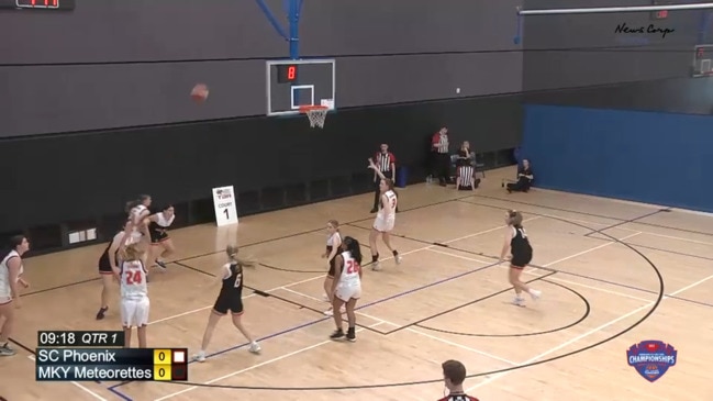 Replay: Basketball Queensland Under-16 State Championships - Mackay Meteorettes vs SC Phoenix Teal (Div 1)