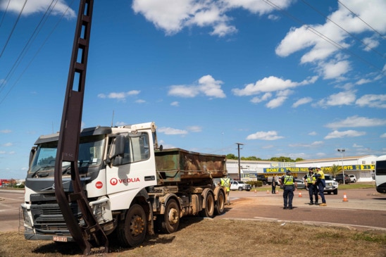 Truck and ute collide in Pinelands crash