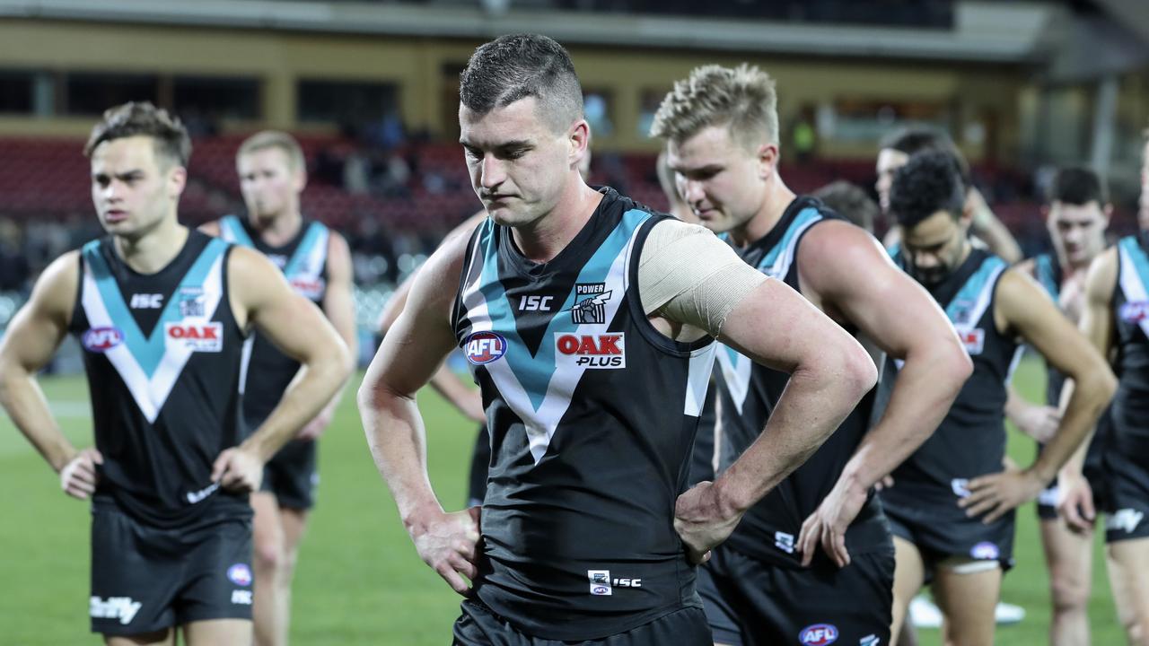 Tom Rockliff of Port Adelaide. Picture: Sarah Reed