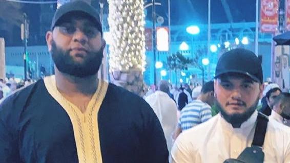 Masood Zakaria (left, with friend Ali Younes) has been in exile since last December and is rumoured to now be on the move from Turkey, to his homeland of Afghanistan.