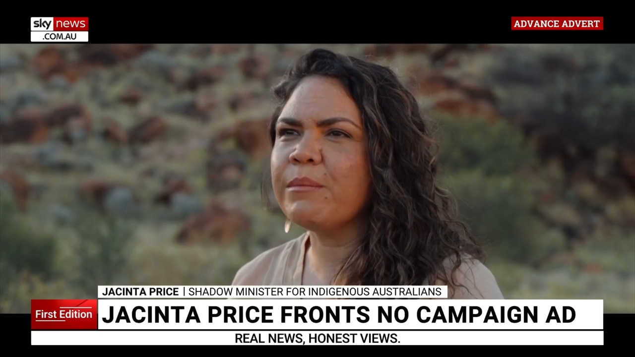 Jacinta Price fronts Voice to Parliament 'No' campaign ad