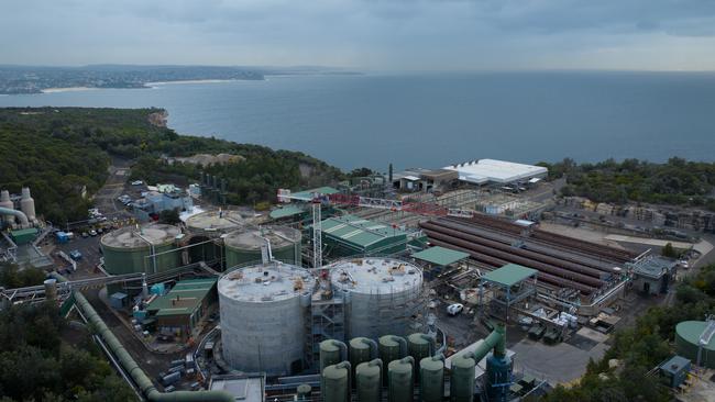 Sydney Water’s North Head Water Resource Recovery Facility at Manly. Picture: Sydney Water