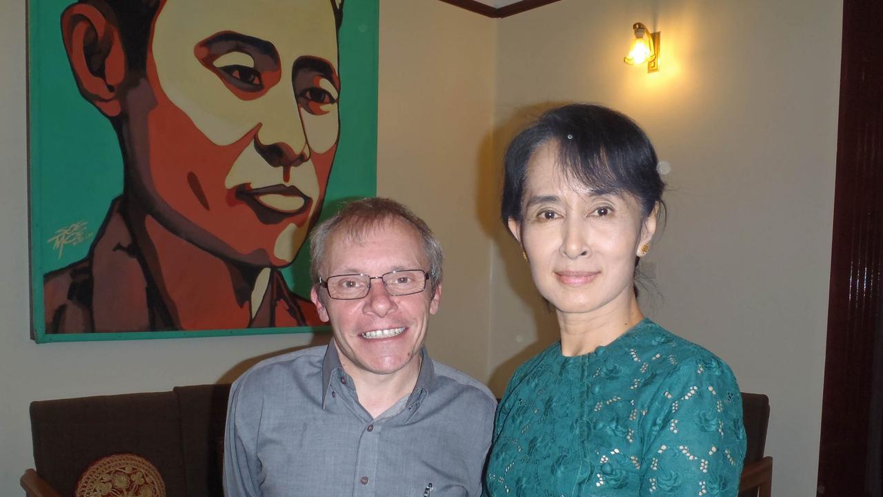 Mr Turnell was a close advisor to deposed leader Aung San Suu Kyi.