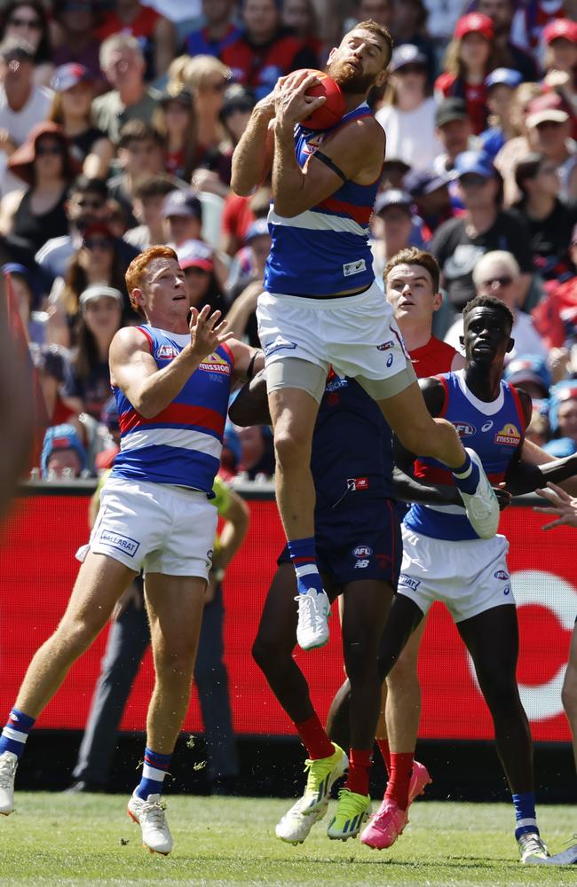 AFL preseason 2025 Western Bulldogs match simulation notes, Liam