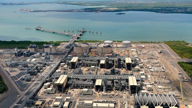 Aerial of Inpex's Ichthys LNG Project