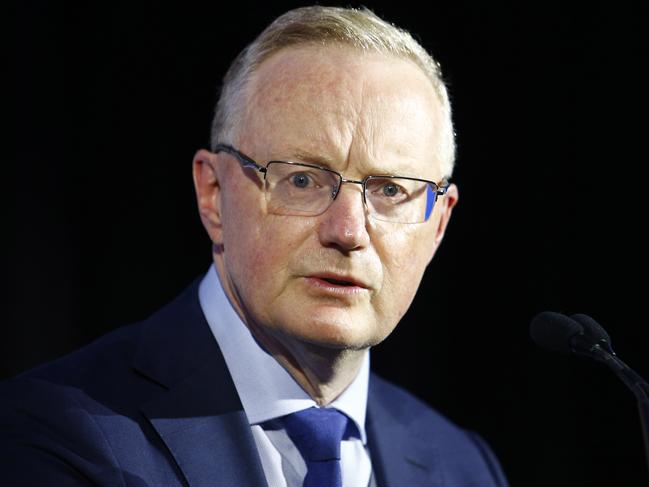 BRISBANE, AUSTRALIA - NewsWire Photos JULY 12, 2023: The Governor of the Reserve Bank of Australia Philip Lowe speaks during the Economic Society of Australia lunch held in Brisbane. Picture: NCA NewsWire/Tertius Pickard