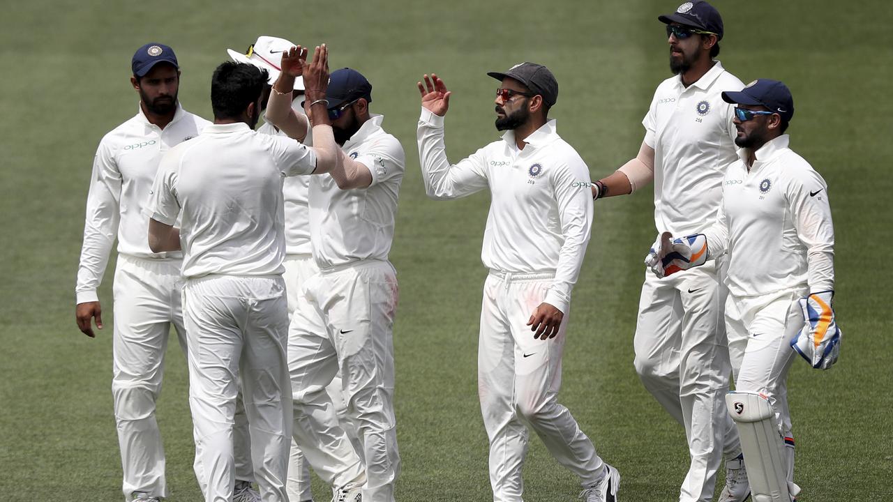 India outplayed Australia in the first Test. Photo: James Elsby/AP.