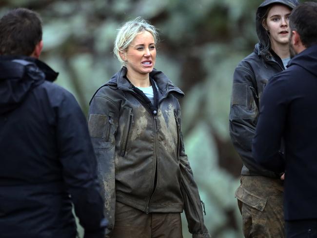 Roxy Jacenko as a contestant on reality show SAS Australia. Picture: Nigel Wright