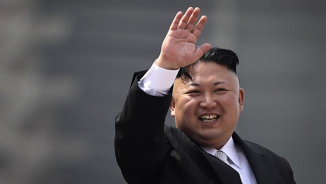 North Korean leader Kim Jong-Un. Picture: AP