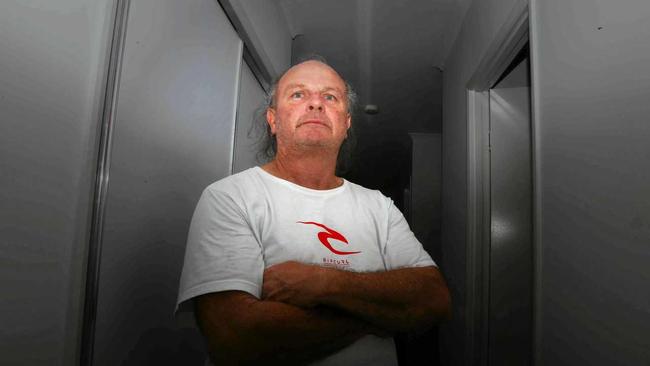 Wayne Fairbrother believes he has been treated unfairly by property owners. Picture: Peter Carruthers