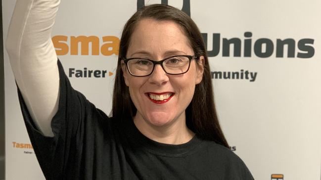 Unions Tasmania secretary Jessica Munday. Picture: SUPPLIED