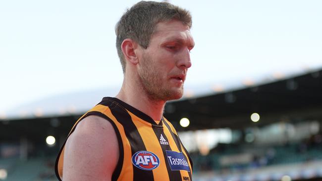 Big Ben McEvoy isn’t the player he once was. Picture: Getty Images