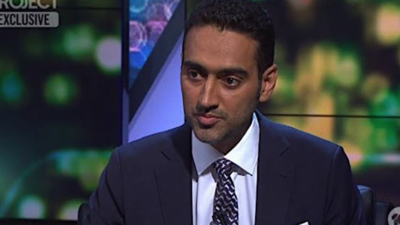 Waleed Aly clashed with Scott Morrison over the issue at the time. Picture: Channel 10.