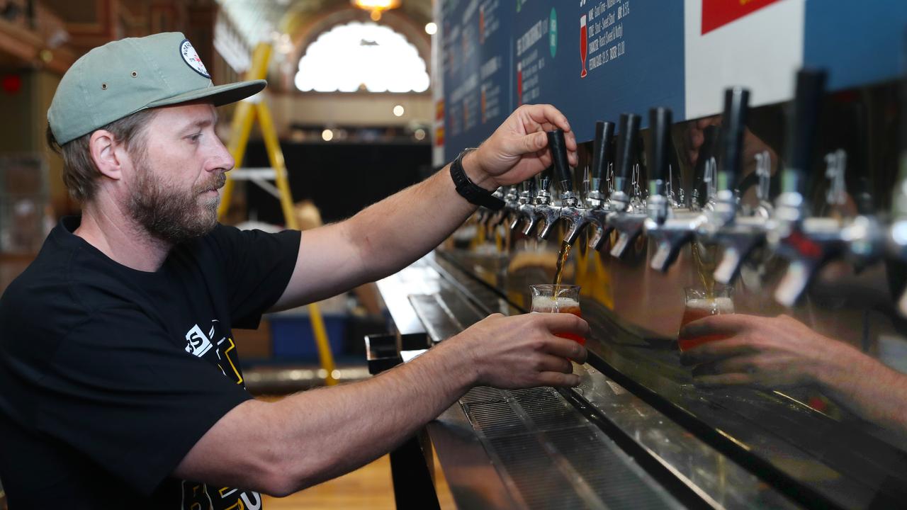 There are beers to suit all tastes at the annual GABS beer festival. Picture: NCA NewsWire/David Crosling