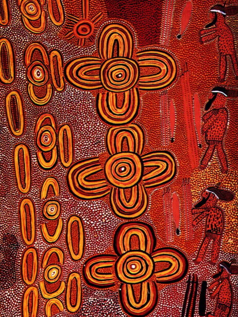 Aboriginal painting: Joing the dots on Mick Namarari Tjapaltjarri ...