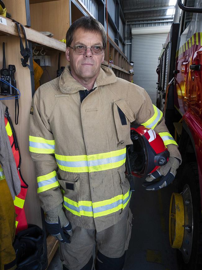 Brigade Chief John Ashlin. Picture: Chris Kidd