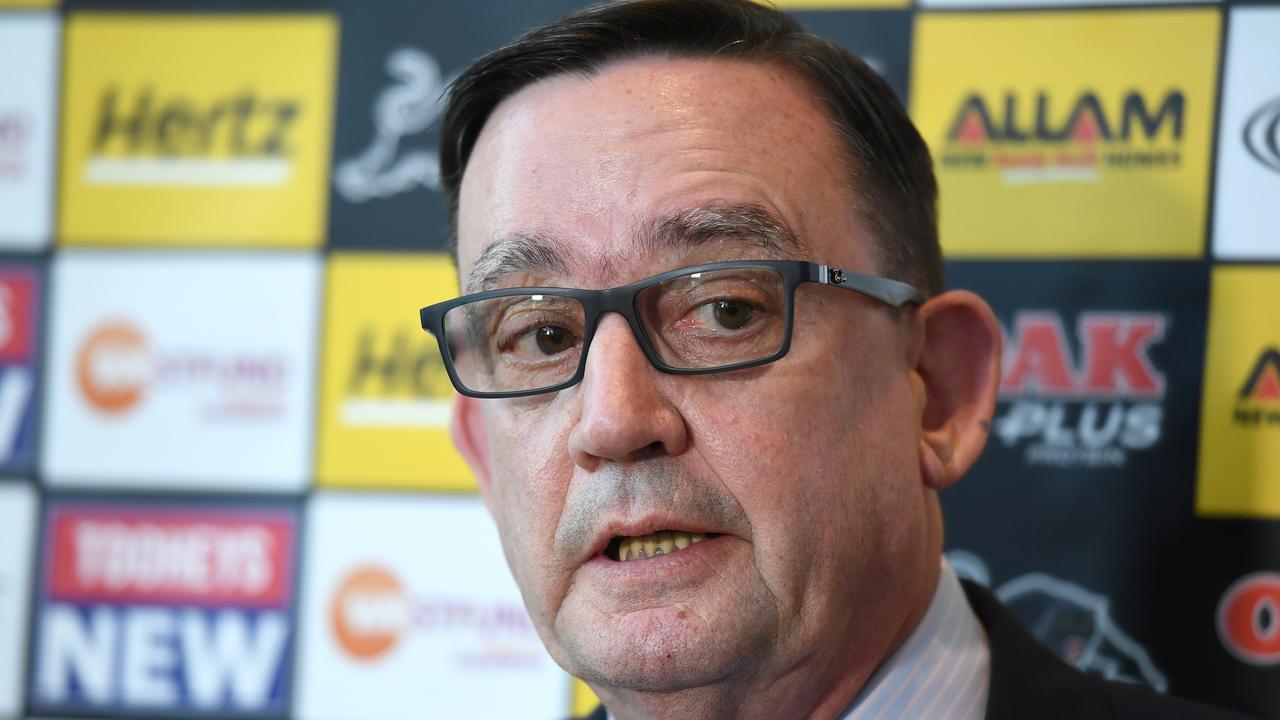 Penrith Panthers CEO Brian Fletcher has called for urgency. Picture AAP