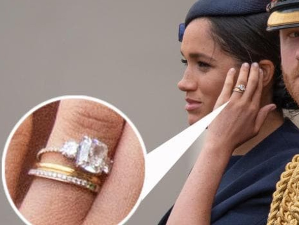 Meghan changes engagement on sale ring