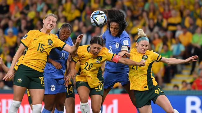 The Matildas have broken several records through their campaign. Picture: Justin Setterfield/Getty Images