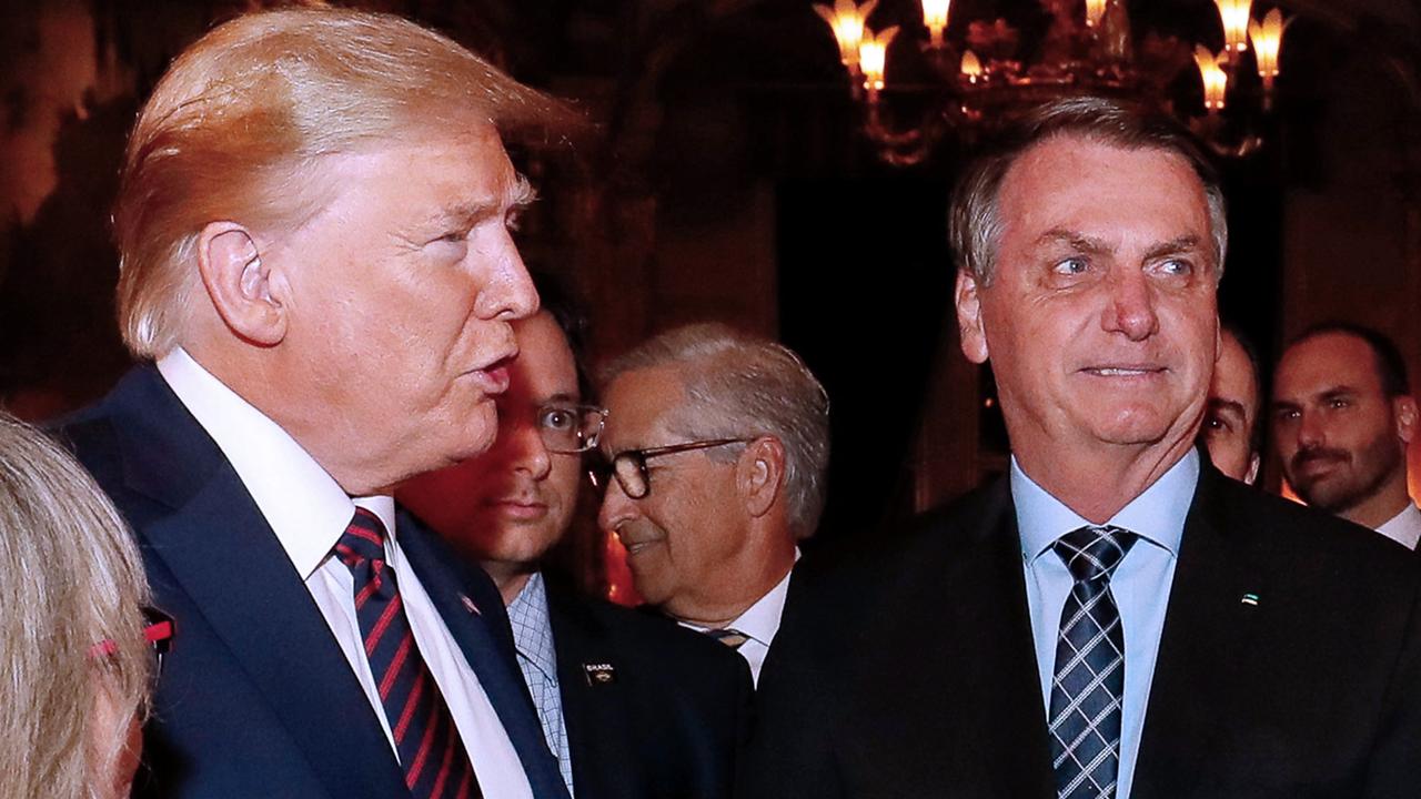 Jair Bolsonaro is frequently compared to Donald Trump. Picture: Alan Santos/AFP