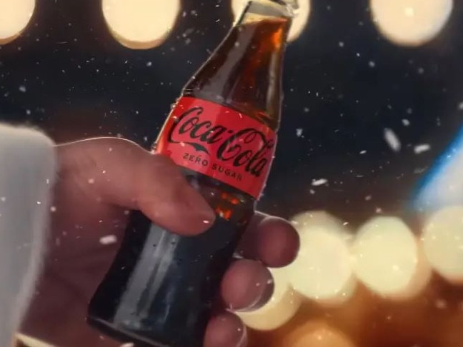 Coca-Cola responds to backlash over AI-generated Christmas ad. Picture: Supplied