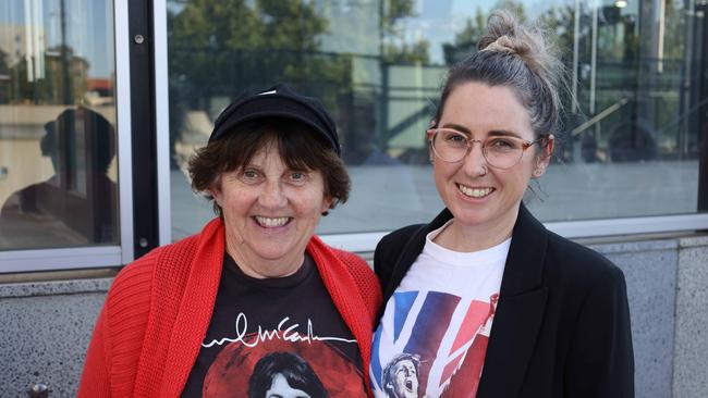 Paul McCartney fans at the Got Back Tour at the Adelaide Entertainment Centre, October 18. Picture: Kelly Barnes