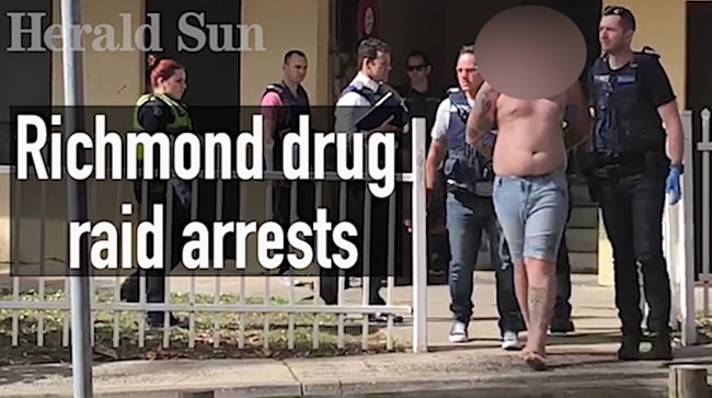 Richmond drug raid arrests